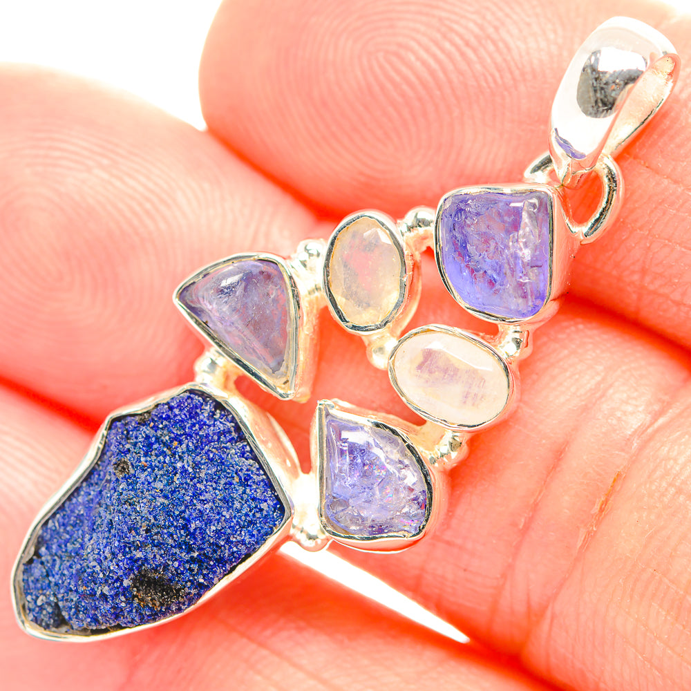 Lapis Lazuli Pendants handcrafted by Ana Silver Co - PD32308