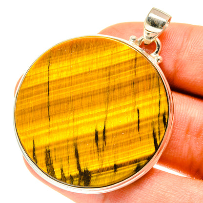 Tiger Eye Pendants handcrafted by Ana Silver Co - PD3231
