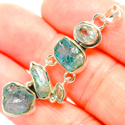 Apatite Pendants handcrafted by Ana Silver Co - PD32315