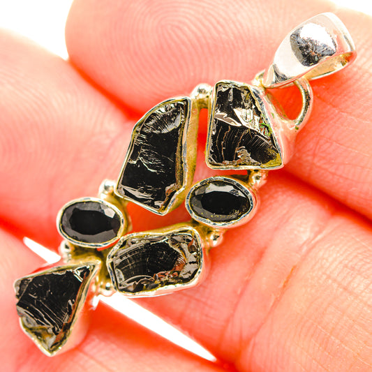 Shungite Pendants handcrafted by Ana Silver Co - PD32317