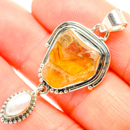 Citrine Pendants handcrafted by Ana Silver Co - PD32324