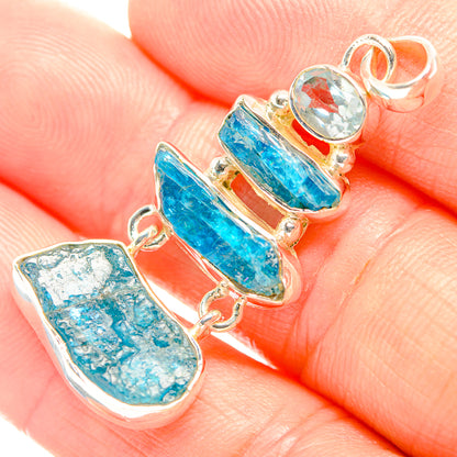 Apatite Pendants handcrafted by Ana Silver Co - PD32331