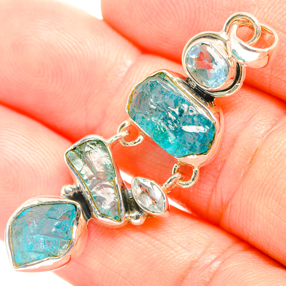 Apatite Pendants handcrafted by Ana Silver Co - PD32332