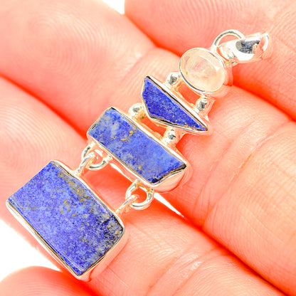 Lapis Lazuli Pendants handcrafted by Ana Silver Co - PD32340