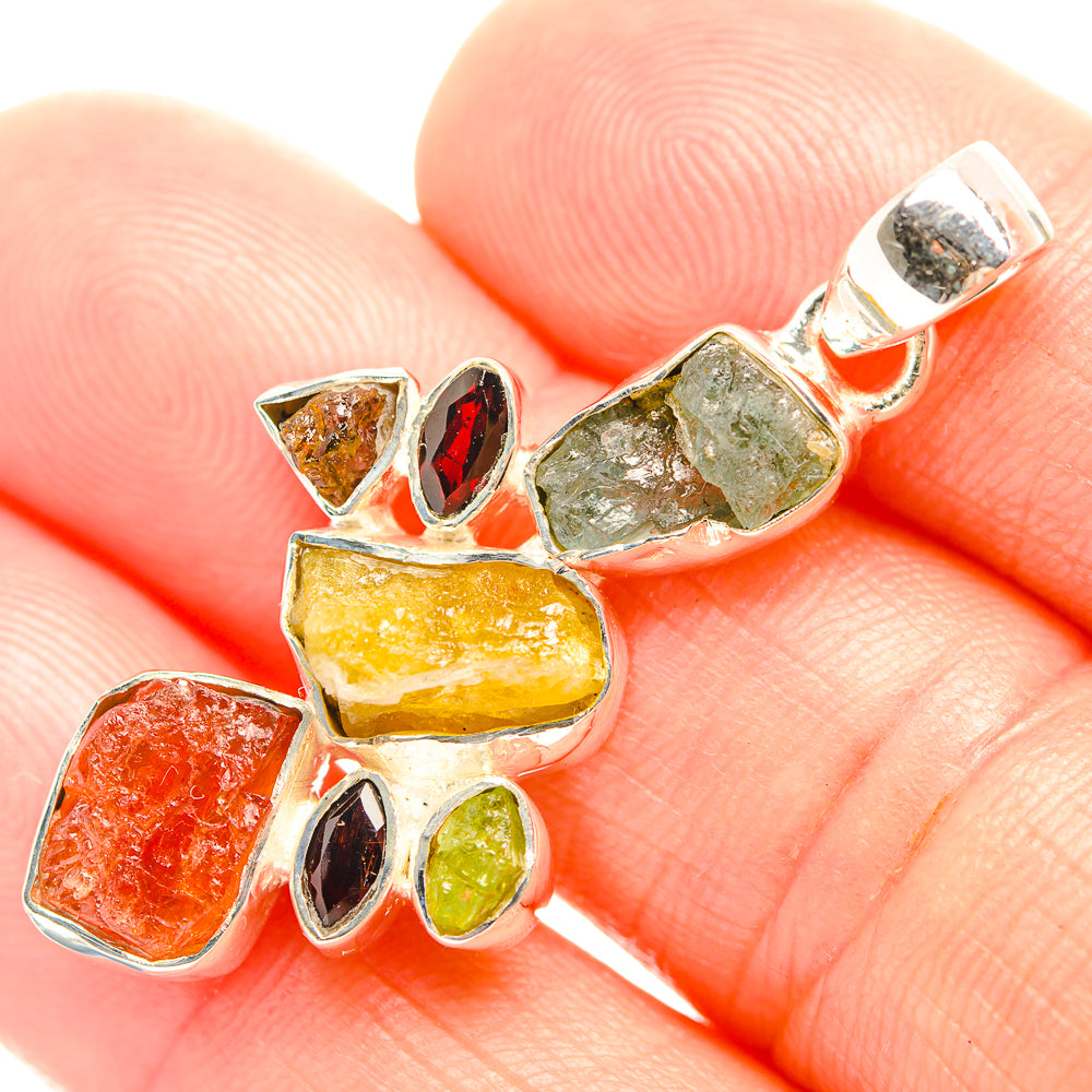 Tourmaline Pendants handcrafted by Ana Silver Co - PD32350