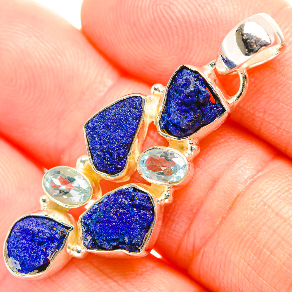 Lapis Lazuli Pendants handcrafted by Ana Silver Co - PD32361