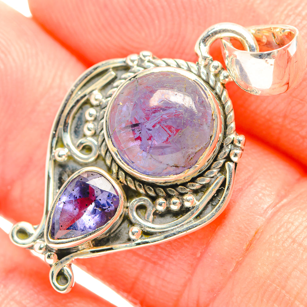 Tanzanite Pendants handcrafted by Ana Silver Co - PD32362
