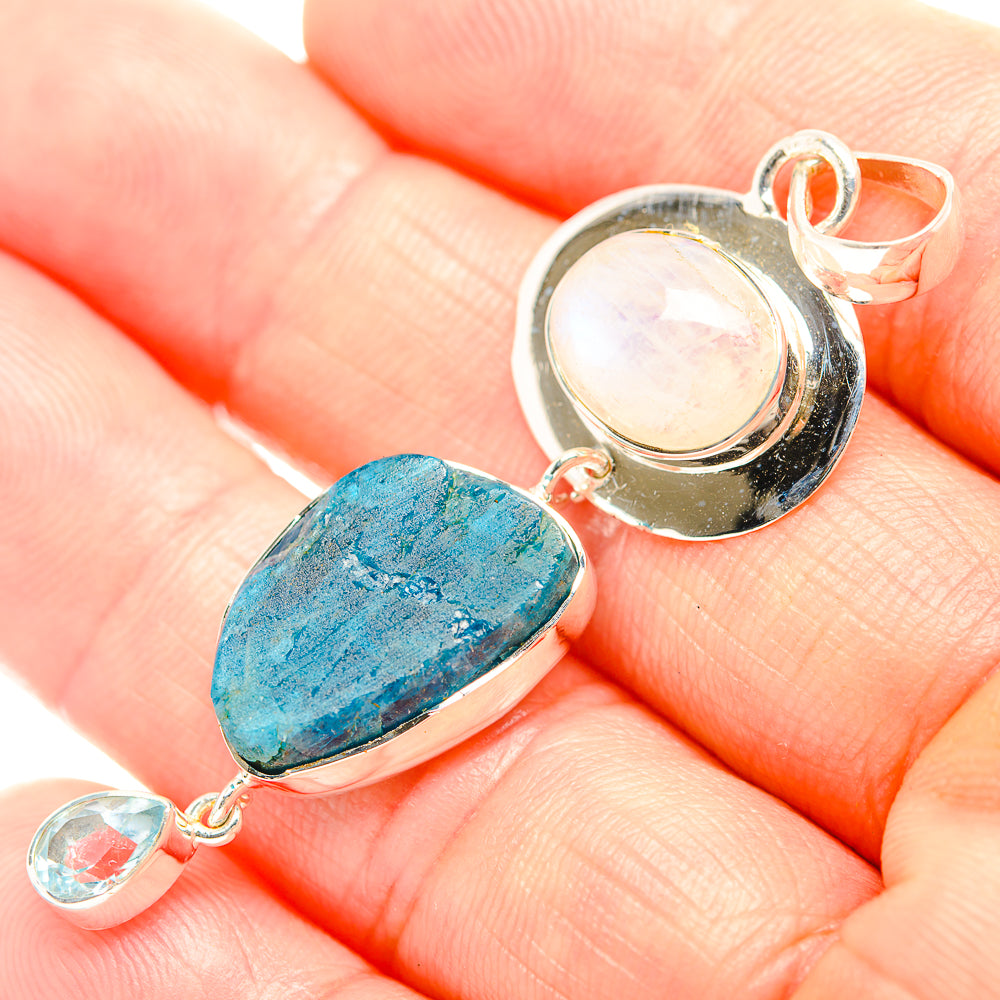 Apatite Pendants handcrafted by Ana Silver Co - PD32363
