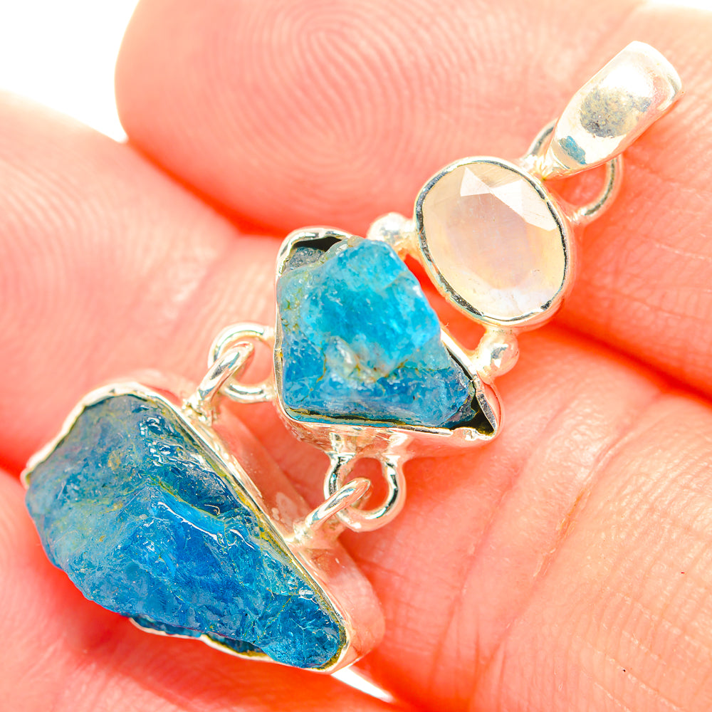 Apatite Pendants handcrafted by Ana Silver Co - PD32366