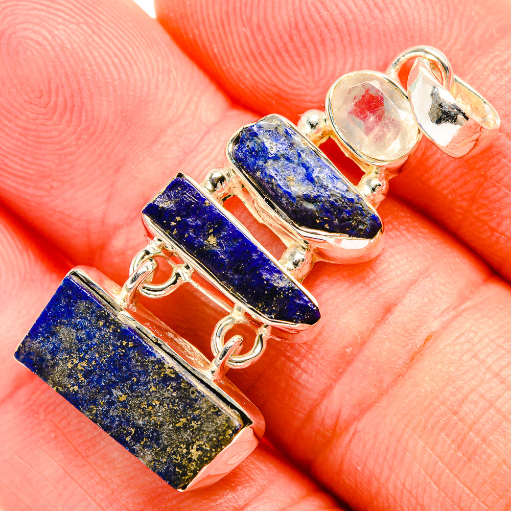 Lapis Lazuli Pendants handcrafted by Ana Silver Co - PD32373