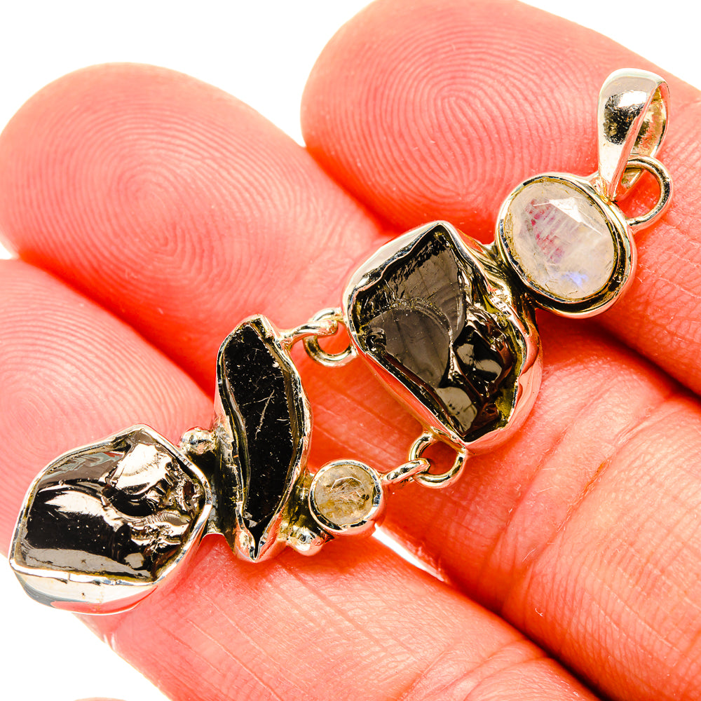 Shungite Pendants handcrafted by Ana Silver Co - PD32375