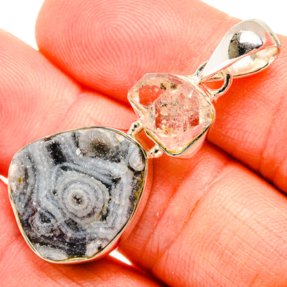 Desert Druzy Pendants handcrafted by Ana Silver Co - PD32379