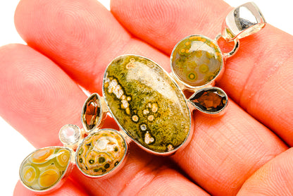 Ocean Jasper Pendants handcrafted by Ana Silver Co - PD32400