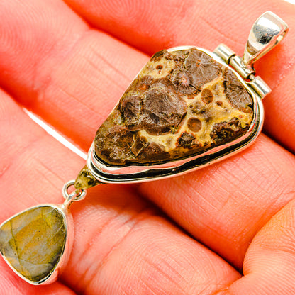 Poppy Jasper Pendants handcrafted by Ana Silver Co - PD32408