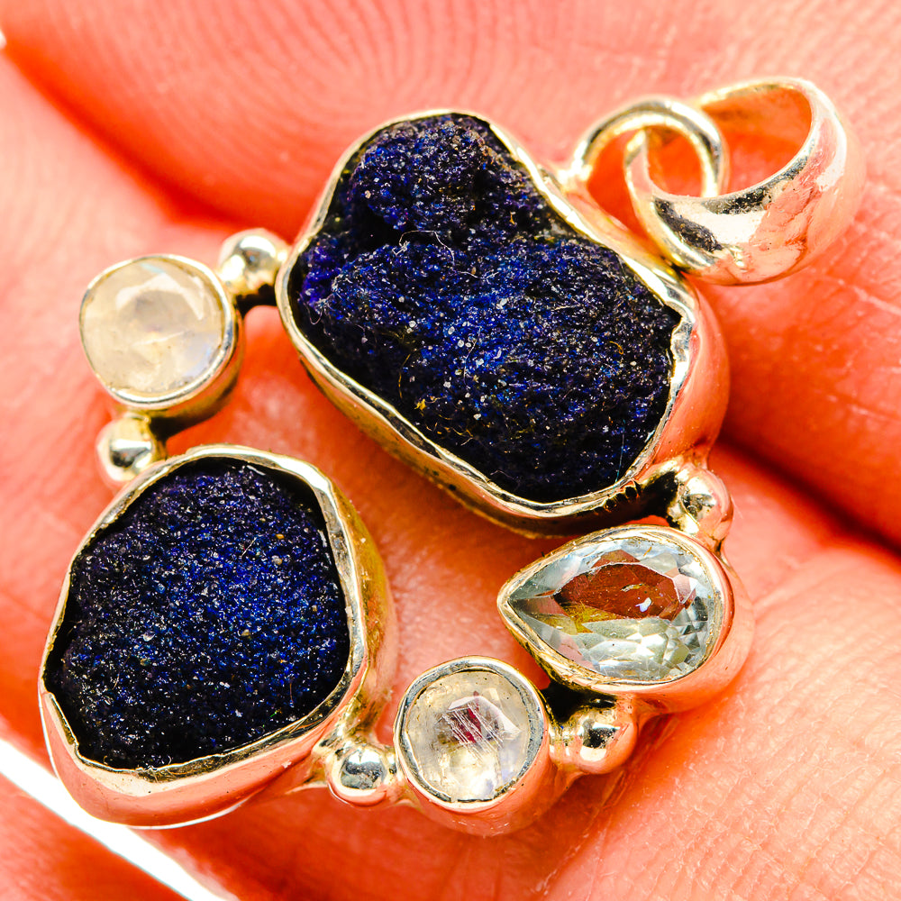 Lapis Lazuli Pendants handcrafted by Ana Silver Co - PD32420
