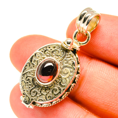 Garnet Pendants handcrafted by Ana Silver Co - PD3244