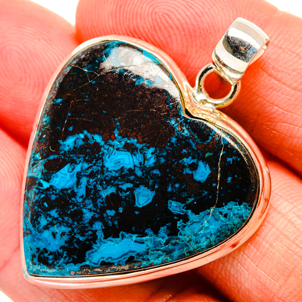 Shattuckite Pendants handcrafted by Ana Silver Co - PD32477