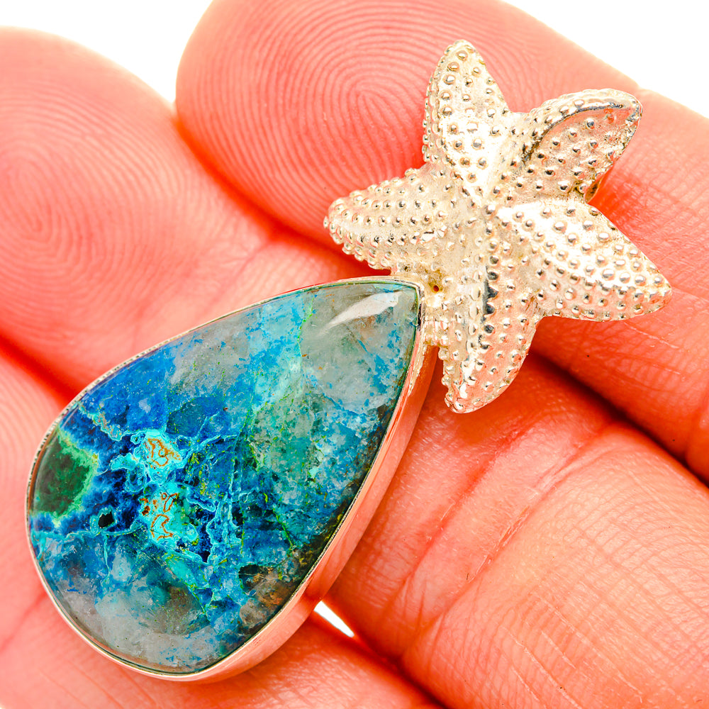 Apatite Pendants handcrafted by Ana Silver Co - PD32495