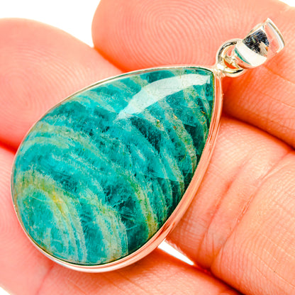 Amazonite Pendants handcrafted by Ana Silver Co - PD32499