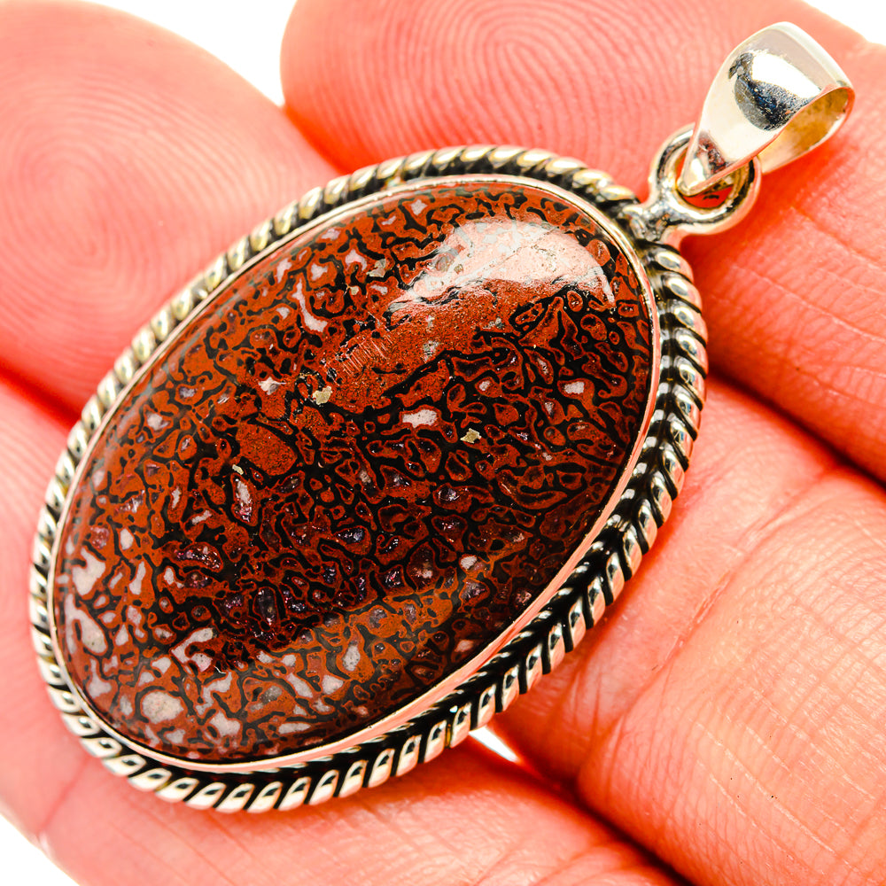 Dinosaur Bone Pendants handcrafted by Ana Silver Co - PD32520