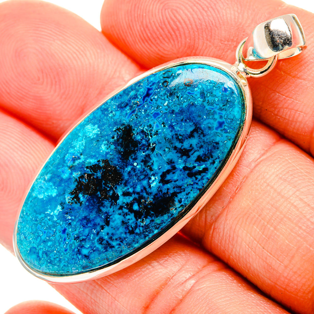 Shattuckite Pendants handcrafted by Ana Silver Co - PD32521