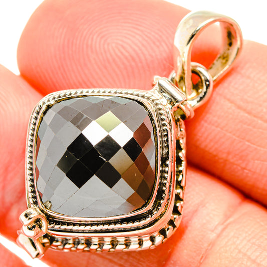 Hematite Pendants handcrafted by Ana Silver Co - PD32539