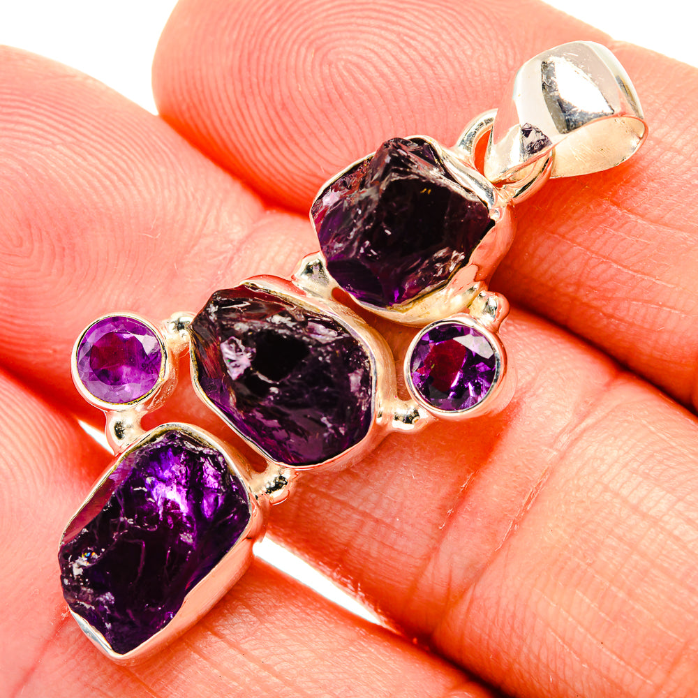 Amethyst Pendants handcrafted by Ana Silver Co - PD32583