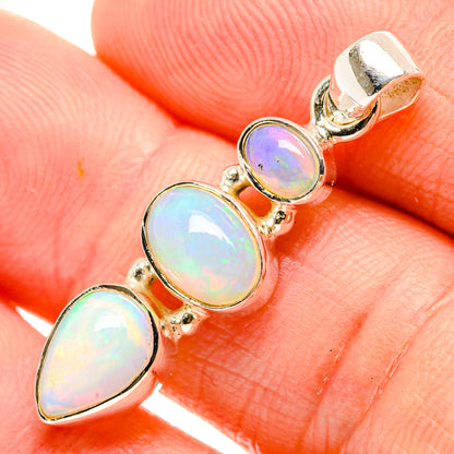 Ethiopian Opal Pendants handcrafted by Ana Silver Co - PD32617