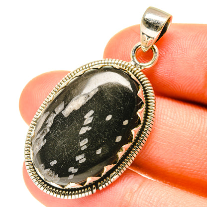 Pinolith Jasper Pendants handcrafted by Ana Silver Co - PD3262