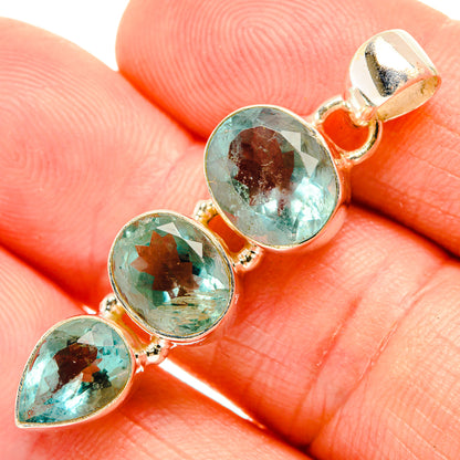 Green Fluorite Pendants handcrafted by Ana Silver Co - PD32626
