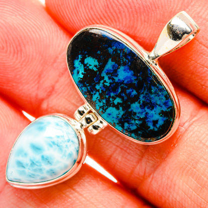 Shattuckite Pendants handcrafted by Ana Silver Co - PD32637
