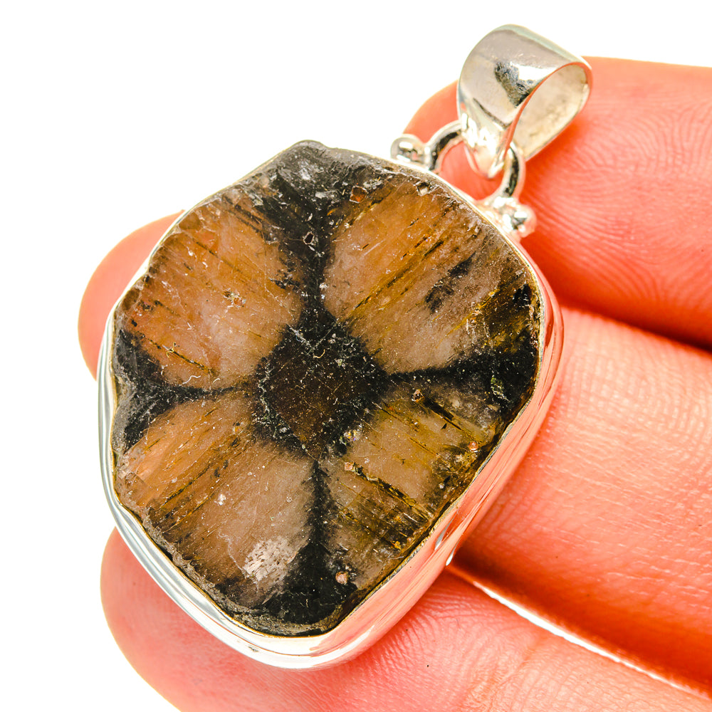 Chiastolite Pendants handcrafted by Ana Silver Co - PD3265