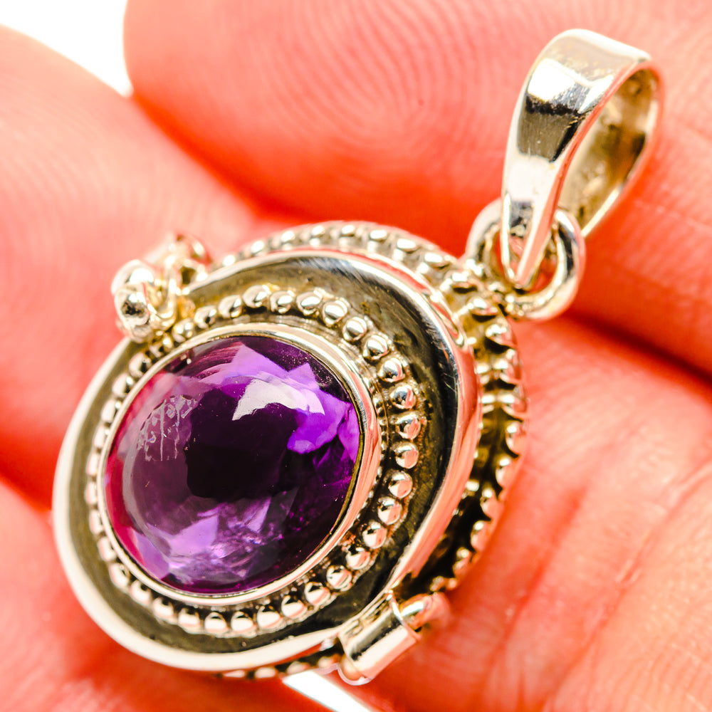 Amethyst Pendants handcrafted by Ana Silver Co - PD32663