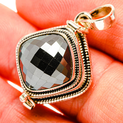 Hematite Pendants handcrafted by Ana Silver Co - PD32669
