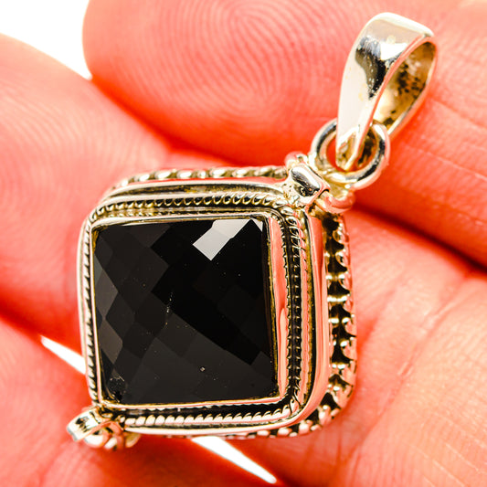 Black Onyx Pendants handcrafted by Ana Silver Co - PD32672