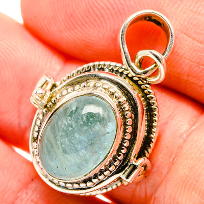 Aquamarine Pendants handcrafted by Ana Silver Co - PD32679