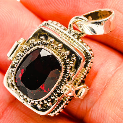 Garnet Pendants handcrafted by Ana Silver Co - PD32682