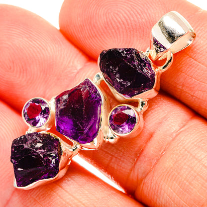 Amethyst Pendants handcrafted by Ana Silver Co - PD32697