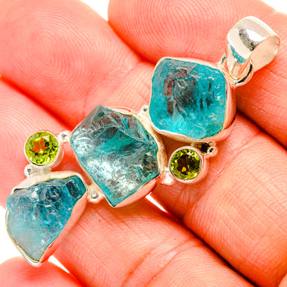 Apatite Pendants handcrafted by Ana Silver Co - PD32700