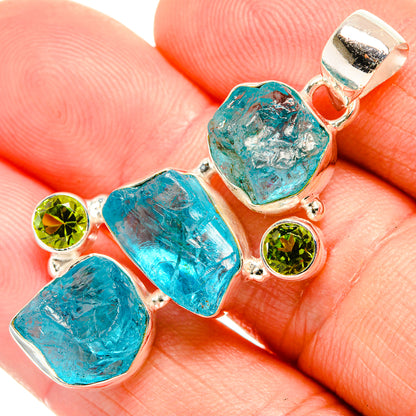 Apatite Pendants handcrafted by Ana Silver Co - PD32701
