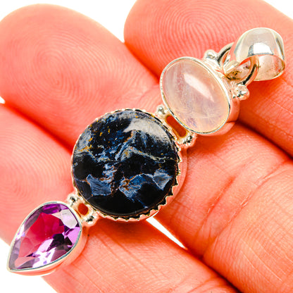 Pietersite Pendants handcrafted by Ana Silver Co - PD32729