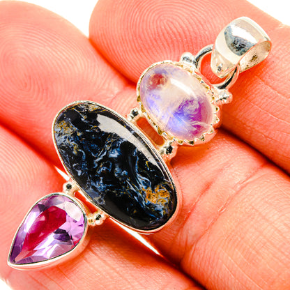 Pietersite Pendants handcrafted by Ana Silver Co - PD32730