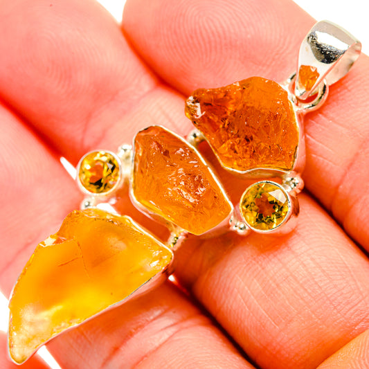 Carnelian Pendants handcrafted by Ana Silver Co - PD32746