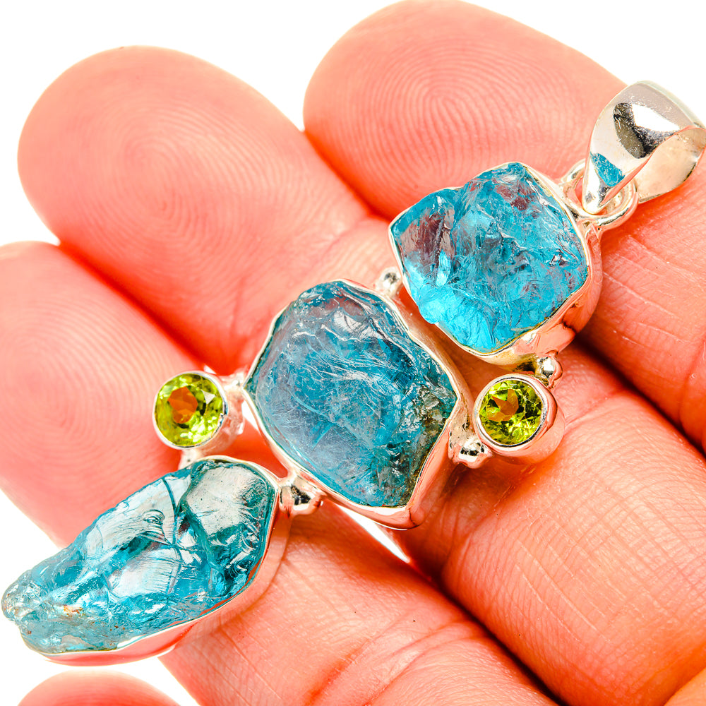 Apatite Pendants handcrafted by Ana Silver Co - PD32748