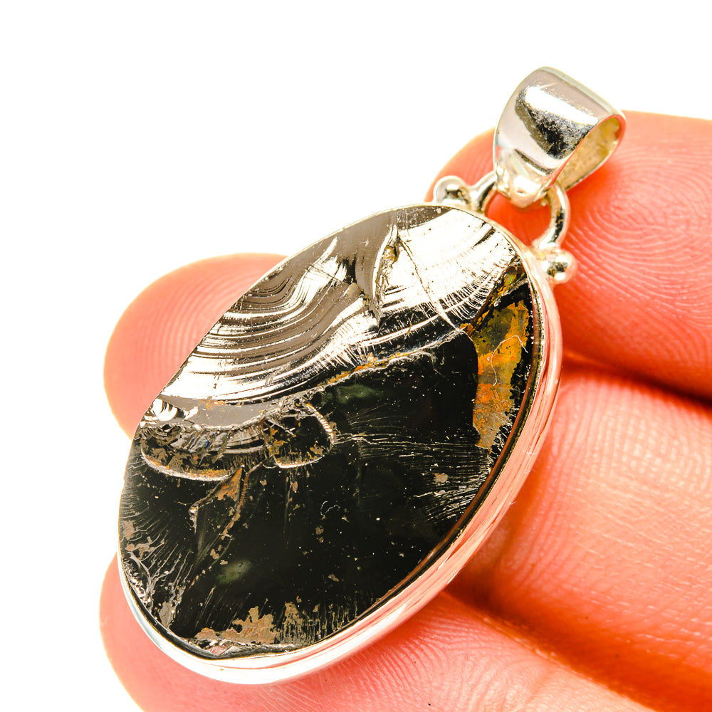 Shungite Pendants handcrafted by Ana Silver Co - PD3277