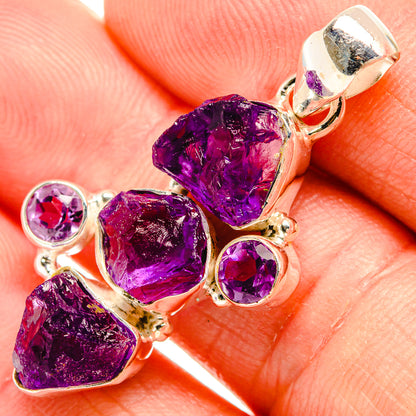 Amethyst Pendants handcrafted by Ana Silver Co - PD32771