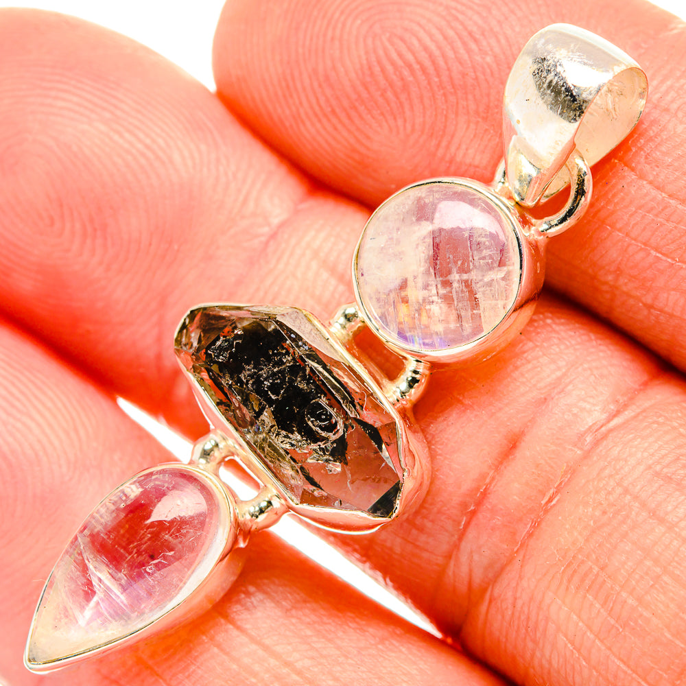 Herkimer Diamond Pendants handcrafted by Ana Silver Co - PD32775