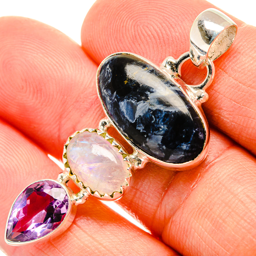 Pietersite Pendants handcrafted by Ana Silver Co - PD32776