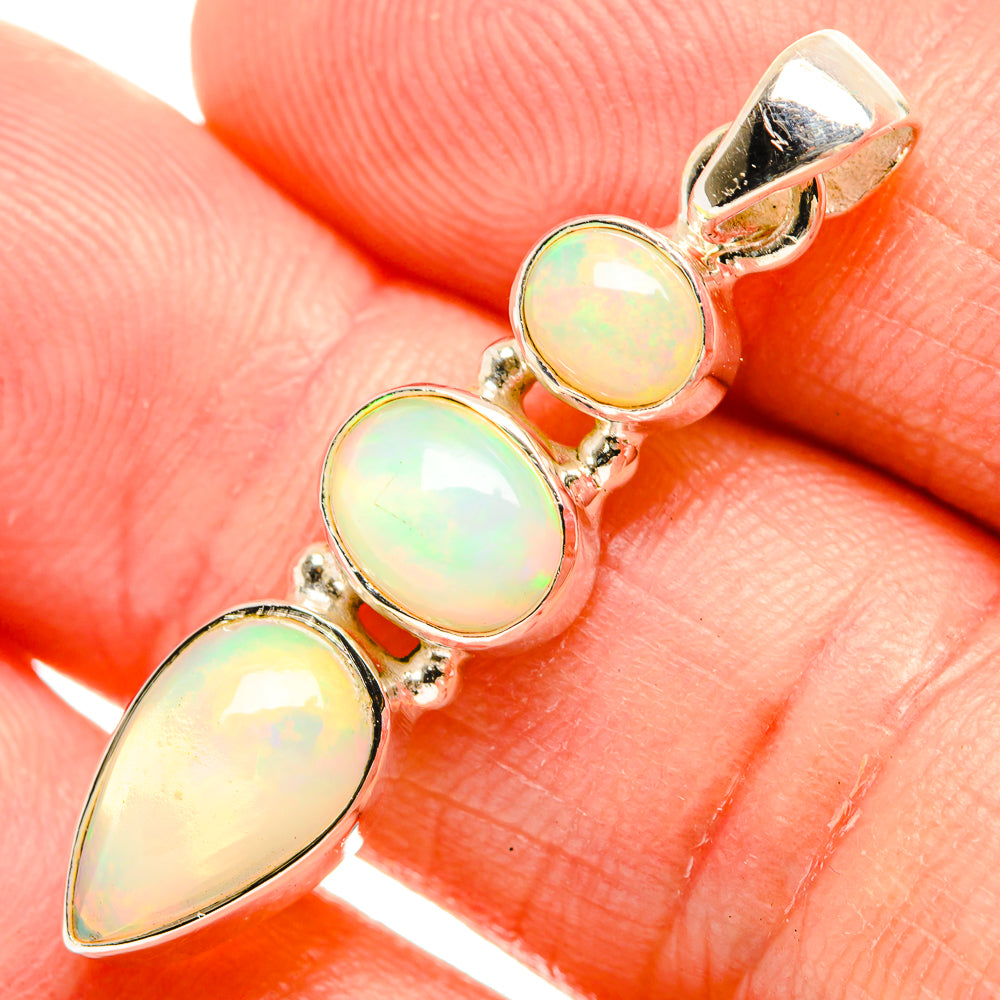 Ethiopian Opal Pendants handcrafted by Ana Silver Co - PD32783