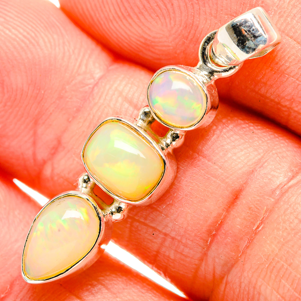 Ethiopian Opal Pendants handcrafted by Ana Silver Co - PD32784